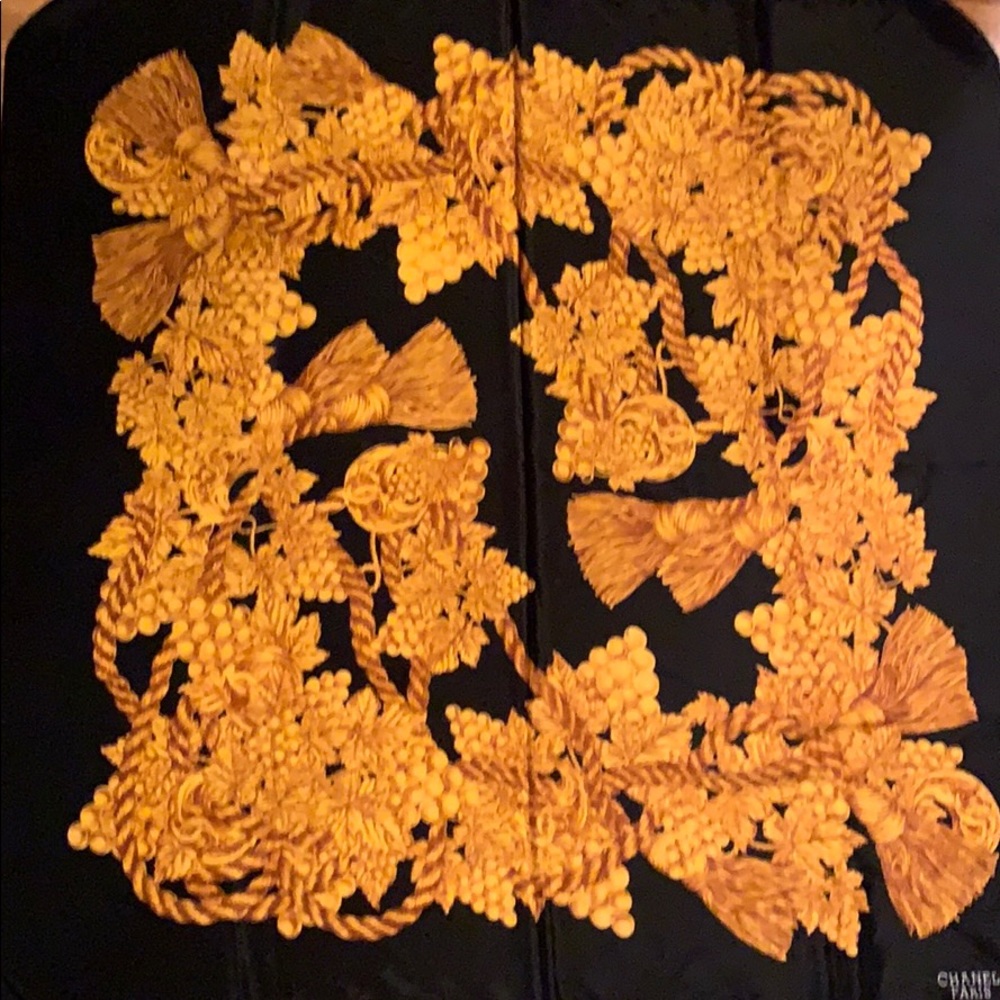 Authentic Vintage Chanel scarf